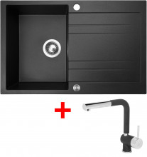 Sinks GRANDE 800 XC Metalblack + Mi...